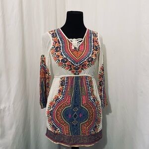 Multicolor Bohemian women’s top